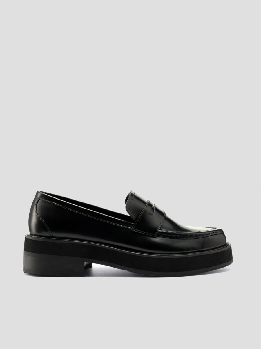 THE PENNY LOAFER BLACK PATENT LEATHER