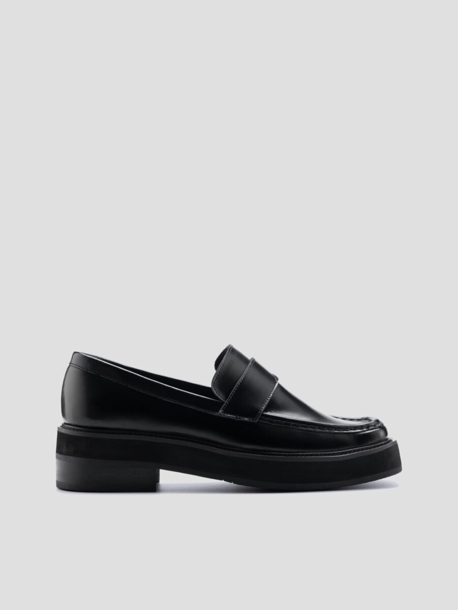 THE SQUARE TOE PENNY LOAFER BLACK PATENT