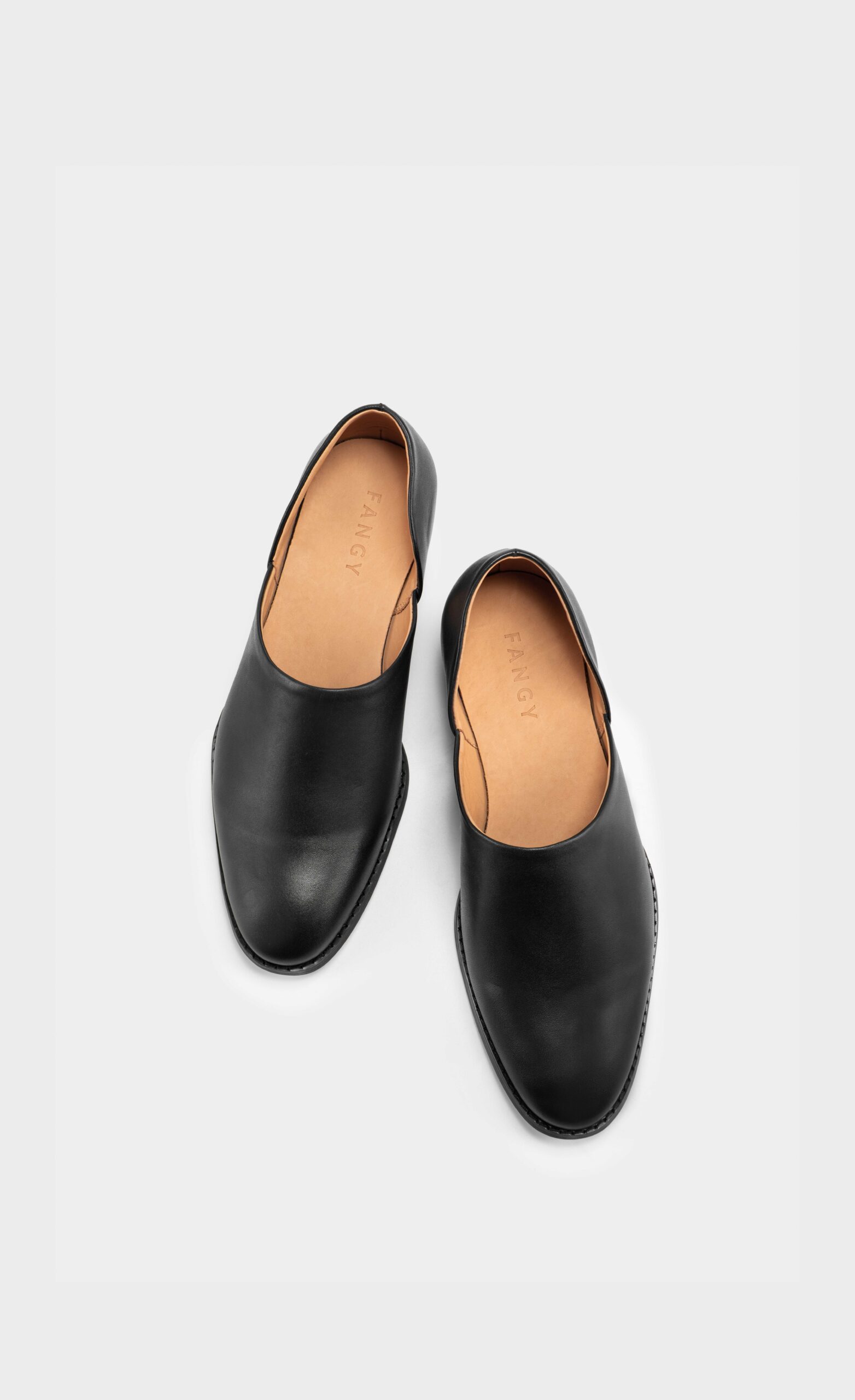 LOAFER SHADOW BLACK LEATHER | ROUND TOE - Ảnh 4