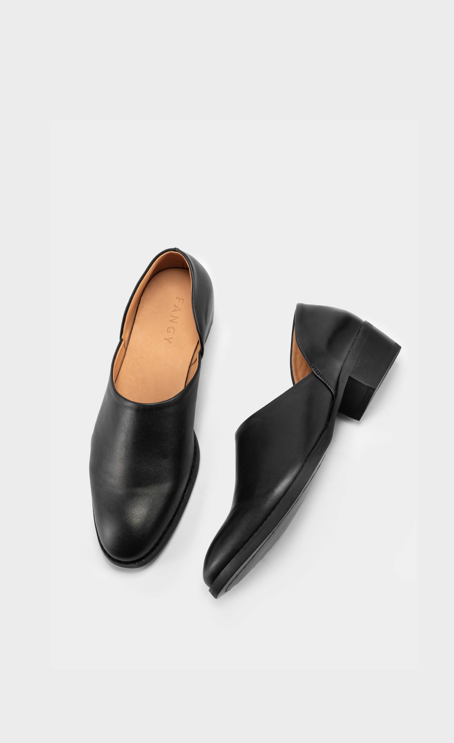 LOAFER SHADOW BLACK LEATHER | ROUND TOE - Ảnh 5