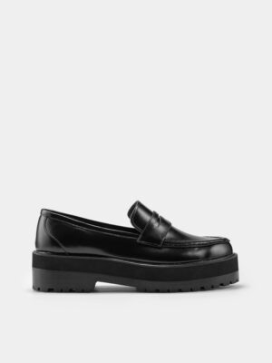 THE PHANTOM LOAFER BLACK LEATHER | CMD