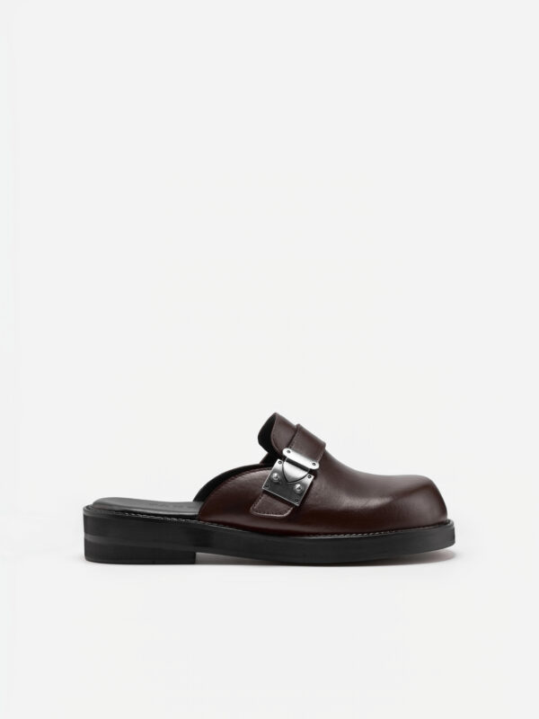 URBAN MULES BROWN LEATHER