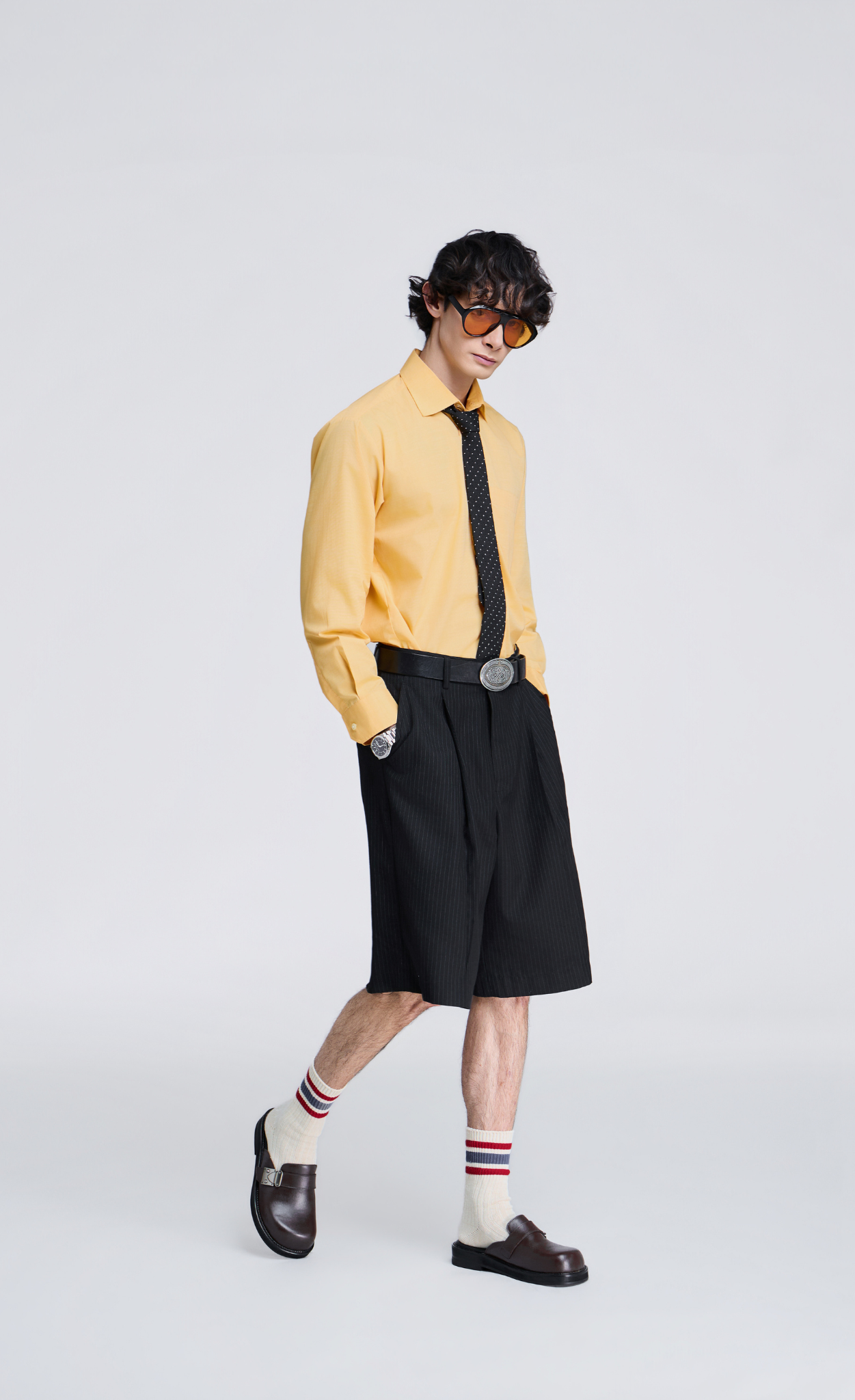URBAN MULES BROWN LEATHER - Ảnh 6