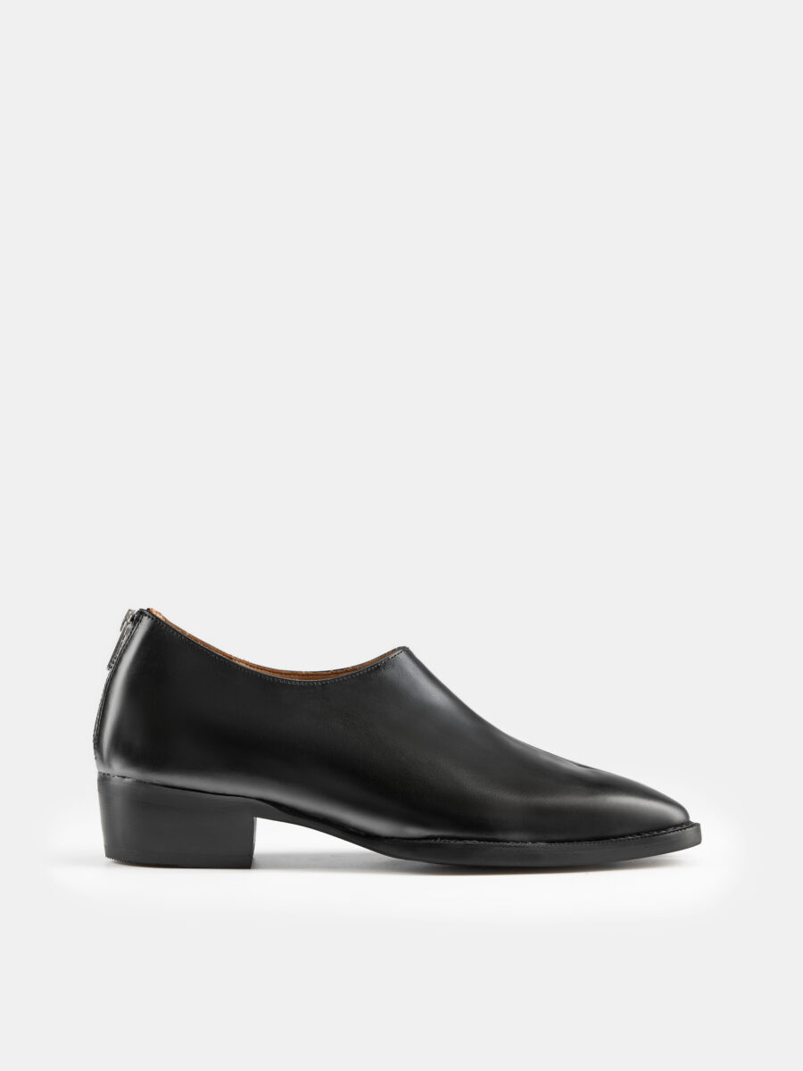 LOAFER TABI BLACK LEATHER
