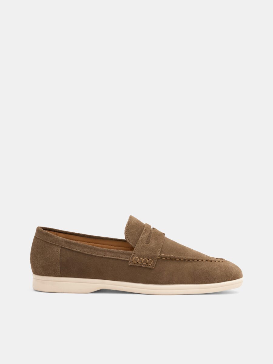 LOAFER GEN DARK TAN SUEDE