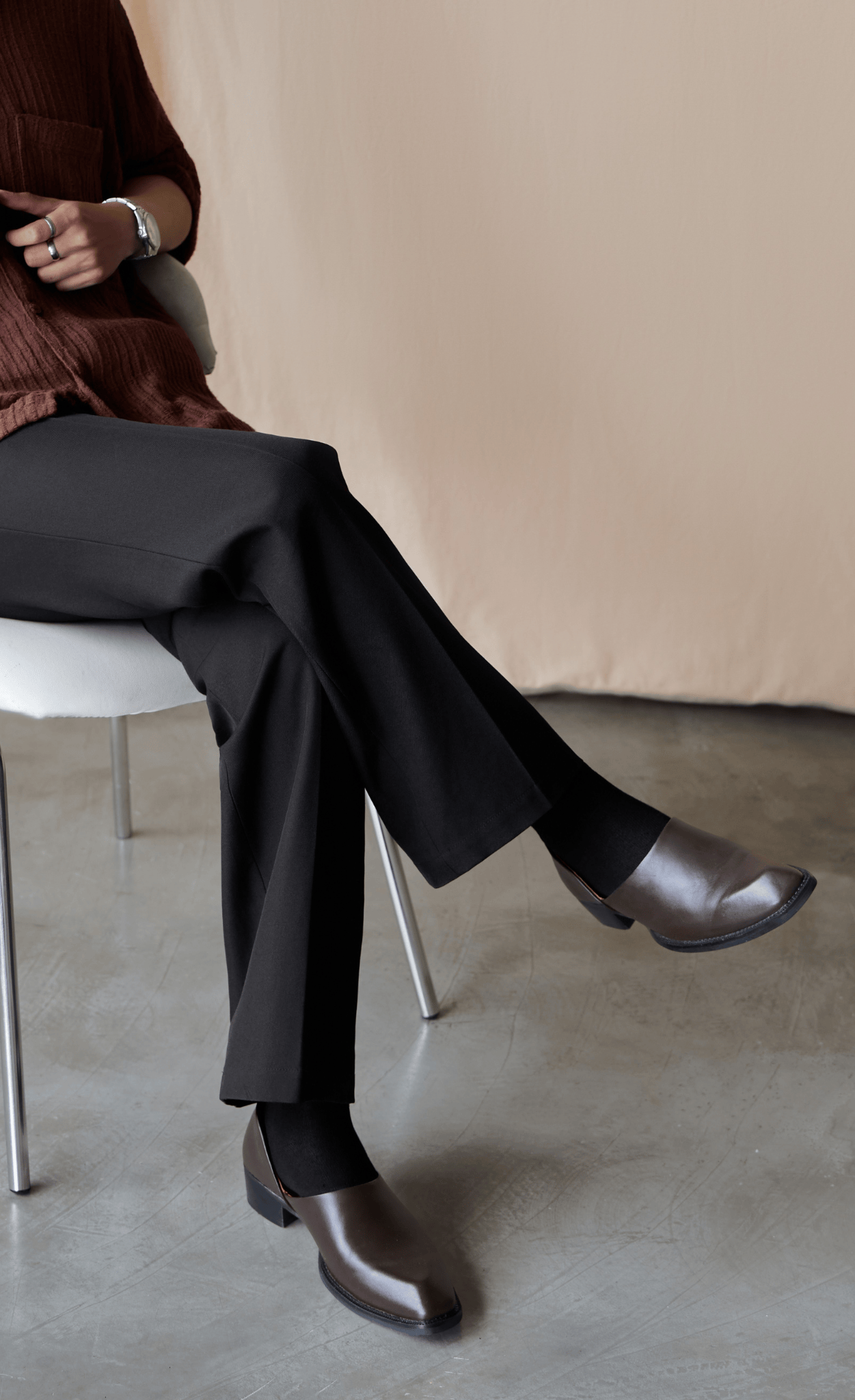 LOAFER SHADOW BROWN LEATHER | SQUARE TOE - Ảnh 5